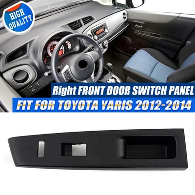 Cubierta de control del bisel del interruptor del panel de la ventana eléctrica para Toyota Yaris 12~2014 4~puertas Foto 1 de 4