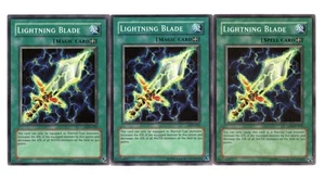Yugioh - 3X Lightning Blade - Común - Ilimitado - LON-022 - Casi Como Nuevo - Imagen 1 de 1