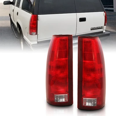 ANZO 311300 Tail Fits Light Assembly For GMC V2500 & V1500 Suburban * Chrome - Image 1 of 4