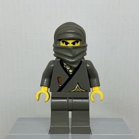 LEGO Castle cas049 Ninja Gray Minifigure 3019 6093 1187 4805 6089