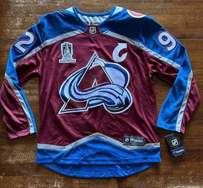Gabriel Landeskog Colorado Avalance  Home Jersey Fanatics NHL - Sz Small NWT NEW - Image 1 of 4