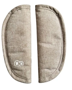 Kinderkraft Prime Harness Shoulder Pad Covers Light Brown  - Picture 1 of 3