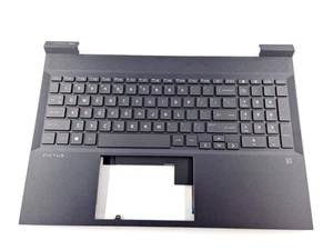 Reposamanos HP Victus 16-D 16-E con teclado EE. UU. con retroiluminación M547... - Afbeelding 1 van 11