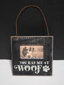 Adorno de marco de fotos para perro cachorro con imán que me tenías en WOOF - NUEVO NUEVO CON ETIQUETAS - Imagen 1 de 4