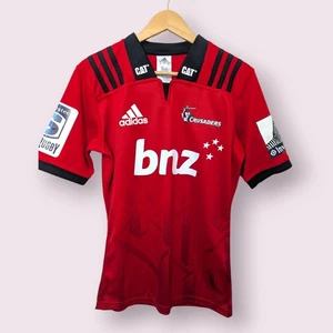 Canterbury Crusaders Super Rugby Home Shirt 2018 Adidas Medium S Jersey Top - Picture 1 of 13