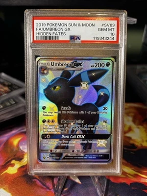 Umbreon GX SV69/SV94 Hidden Fates: Shiny Vault Holo - Image 1 of 2