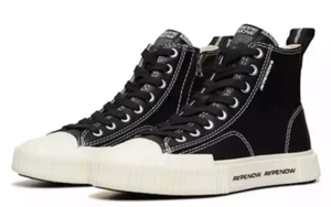 ZAPATOS AAPE By A Bathing Ape AAPE NOW "GALAXY HIGH" Negros Talla 8 NUEVO - Imagen 1 de 14