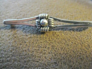 Brosche 830 Silber STABBROSCHE AUS DÄNEMARK 1920  sehr feinen Handarbeit, TOP - Bild 1 von 4