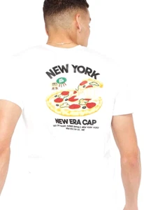 Very Rare - New + Tag Limited Edition New Era Food Pack New York Pizza T Shirt - Picture 1 of 8