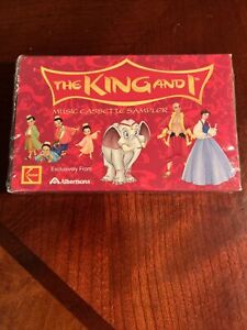 THE KING AND I GETTING TO KNOW YOU Sealed Music Cassette Sampler (1999) promo