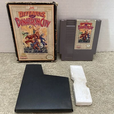 Defenders of Dynatron City (Nintendo NES, 1992) [Box-Game-Only] No Manual - Image 1 of 4