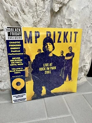 Limp Bizkit "Live Rock Im Park 2001" RSD BF 2023 Yellow Blue Marble Vinyl /5200✅ - Image 1 of 3