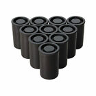 10Pcs/Set Plastic Empty Black Bottle 35mm Film Box Canister Container Cans