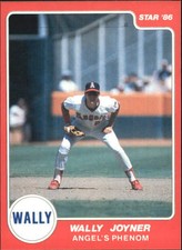1986 Star Joyner Red #NNO Wally Joyner Angels  C18121 