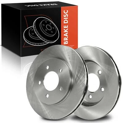 2 rotores de freno de disco delanteros para Chrysler Town & Country Voyager Dodge Plymouth Foto 1 de 4