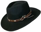 SCIPPIS Emerald Ranger Wool Felt Hat Hats Mens Felt Hats Cowboy Hat Outdoor Wool