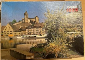 1000 Pieces Jigsaw Puzzle, WILD HORSE, "Schaffhausen - Switzerland" - Picture 1 of 4
