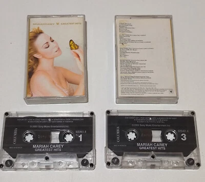 mariah carey - Greatest Hits 2001  original indonesia double tapes 2X CASSETTES - Image 1 of 4
