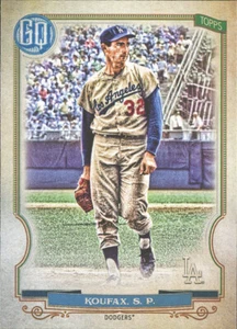 2020 Topps GYPSY QUEEN SANDY KOUFAX SHORT PRINT #315 LOS ANGELES DODGERS - Picture 1 of 1