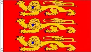 UPPER NORMANDY FLAG 5' x 3' France Region French Regional Heraldic Medieval - Picture 1 of 1