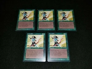 MTG 1x Revised green rare LP Italian FBB Elvish Archers - ships w/ tracking - Picture 1 of 2