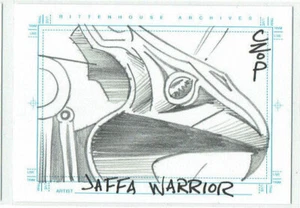 Stargate SG-1 Season 5 SketchaFEX Sketch Card John Czop Jaffa Warrior - Picture 1 of 1