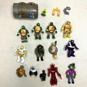 MEGA BLOKS Teenage Mutant Ninja Turtles TMNT Mini Figures Series Figs, Parts Lot - Picture 1 of 8
