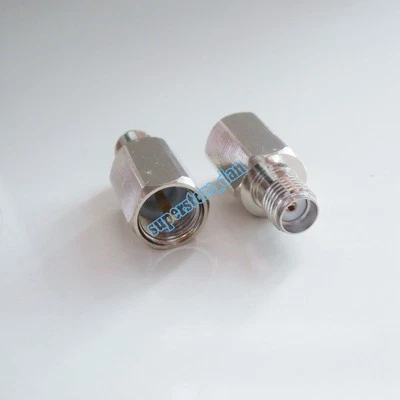  FME Male Plug to SMA Female Jack RF Connector Adapter Converter - Image 1 of 4