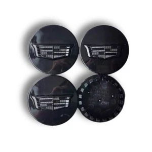 Per GM Cadillac 4pcs 67mm Coprimozzi wheel caps Hubcaps ATS CTS SRX STS XLR XTS - Imagen 1 de 4