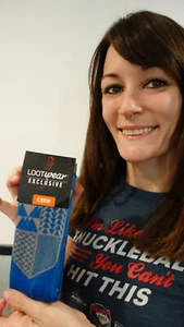 Juli 2021 Loot Wear exklusive Bungie Destiny Crew-Socken Schuhgröße 6-12 NEU - Bild 1 von 5