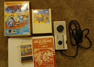 ALEX KIDD BMX TRIAL + Woody Pop MARK III 3 Paddle Control SEGA Master System - Picture 1 of 2