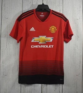Herren Adidas Manchester United 18/19 Rot Heim Trikot SMALL Fußball Neu ohne Etikett CG0040 - Bild 1 von 11