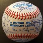 1999 DETROIT TIGER TEAM BALL WITH MULTIPLE AUTOGRAPHS