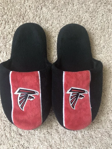 Atlanta Falcons Slippers Kid's Size M (6-8) Cover