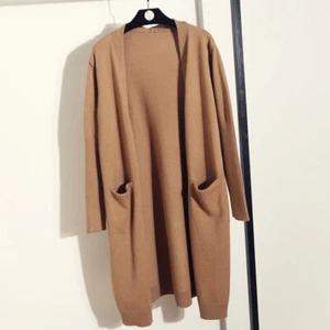 Women Long Sleeve Open Front Knitted cotton Cardigan Sweater Outwear Coat Top - Picture 1 of 5