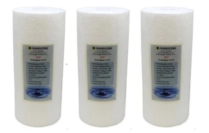 Finerfilters 10” Jumbo Spun Sediment Pre Filter Cartridges- 5 Micron - 3 PACK - Picture 1 of 1