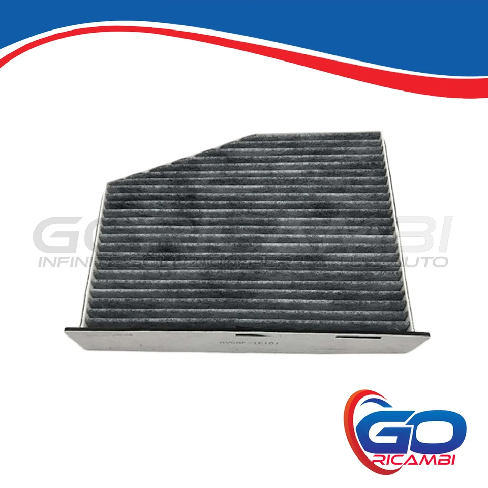 FILTRO ABITACOLO ANTIPOLLINE CARBONI ATTIVI AUDI A3 SPORTBACK VW GOLF V VI PLUS - Immagine 1 di 1