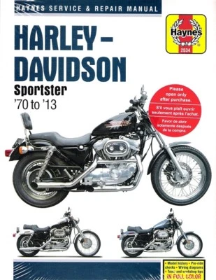 1970-2013 Harley Sportster 883 1000 1100 1200 Repair Service Shop Manual 2266 - Image 1 of 2