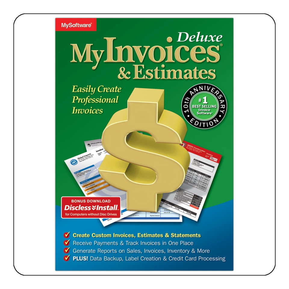 Nova MyInvoices & Estimates Deluxe 10 [Download] - Image 1 of 1
