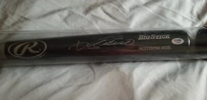Autographed Vladimir Guerrero Black Big Stick Rawlings BAT  PSA/DNA C43885 - Picture 1 of 5