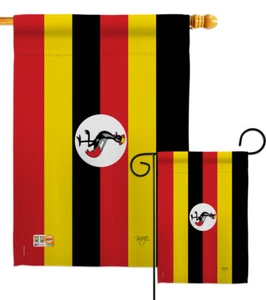 Uganda Garden Flag Regional Nationality Small Decorative Gift Yard House Banner - Picture 1 of 13