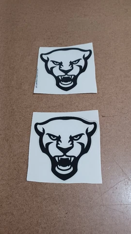 Pitt Panthers Head full size football helmet decals 20 mils Cover