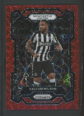 2023-24 CALLUM WILSON 12/49 panini prizm premier league red velocity - Image 1 of 2