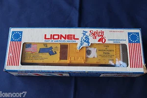 1975 Lionel 6-7603 State of Massachusetts Spirit of '76 Commem Box Car L2975 - Picture 1 of 2