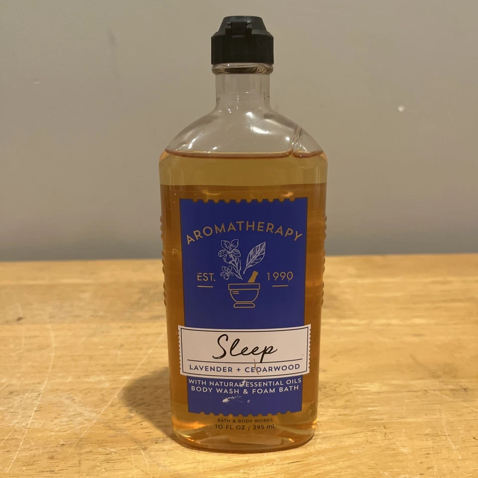 1 Bath & Body Works Sleep Lavender Cedarwood Wash Shower GEL Foam