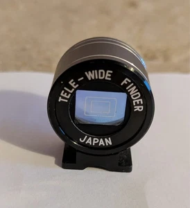 cold shoe mount tele-wide bright linefinder/view finder,rangefinder & digital - Picture 1 of 3