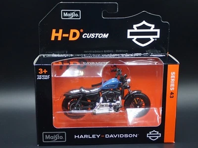 2022 FORTY EIGHT SPECIAL HARLEY DAVIDSON MOTORCYCLE MAISTO SERIES 43 1/18 Model - Immagine 1 di 4