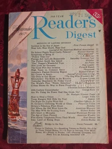 Readers Digest September 1957 Robert O'Brien Southwest Eugene Lyons Iraq  - Picture 1 of 1