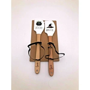 Rae Dunn Spooky Or Magical Spatula And Halloween Cookie Cutter Set - Picture 1 of 1