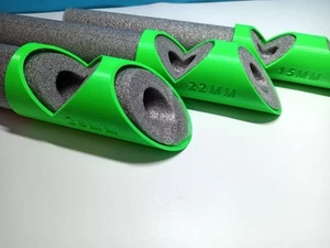 3pcs Pipe Insulation Cutting Jig / Lagging Tool (15mm, 22mm, 28mm) - Picture 1 of 3